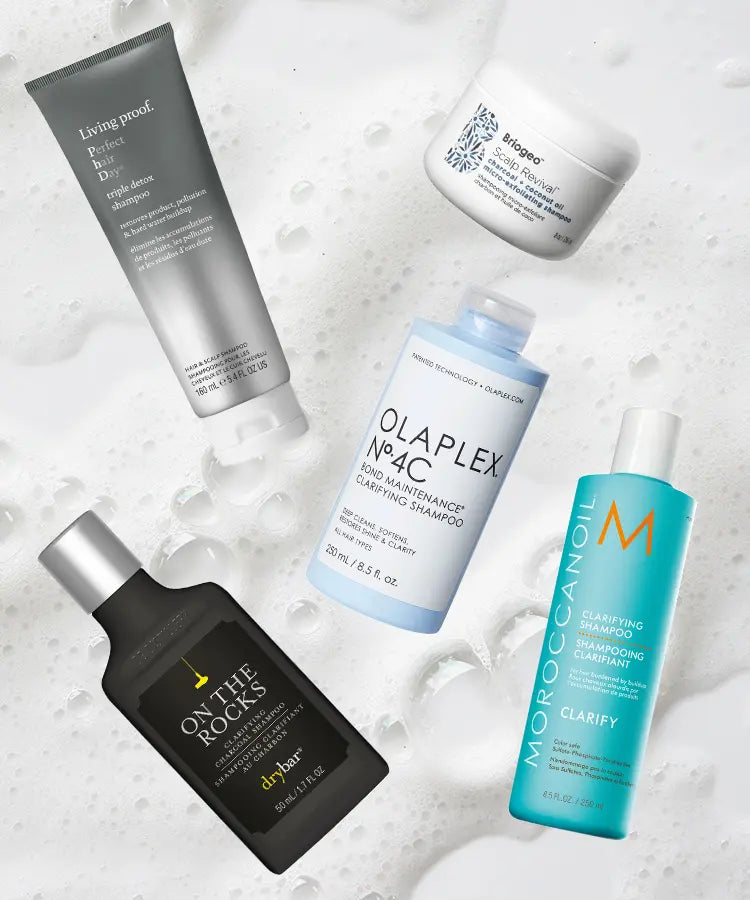 Clarifying Shampoo Category Header and Product Banner