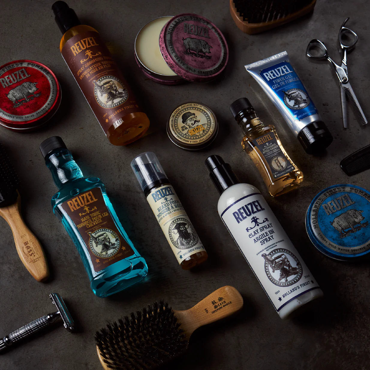 reuzel product lineup banner