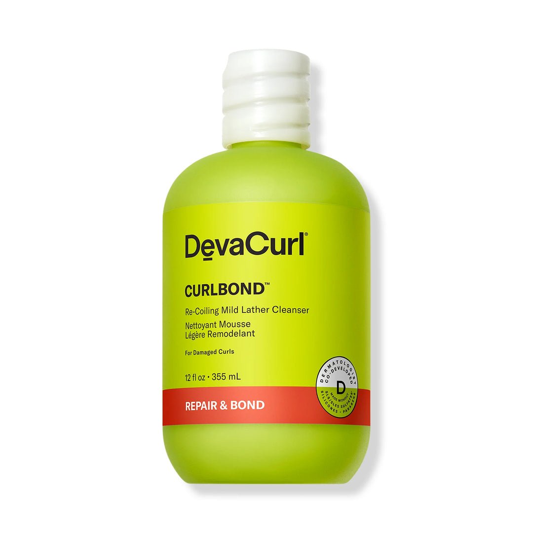 Deva Curl Curl Bond Re-Coiling Mild Lather Cleanser 12 oz bottle
