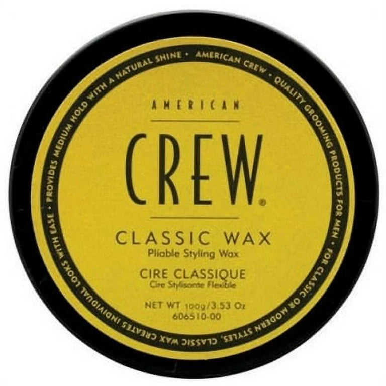 American Crew Classic Wax image of 3.35 oz wax jar
