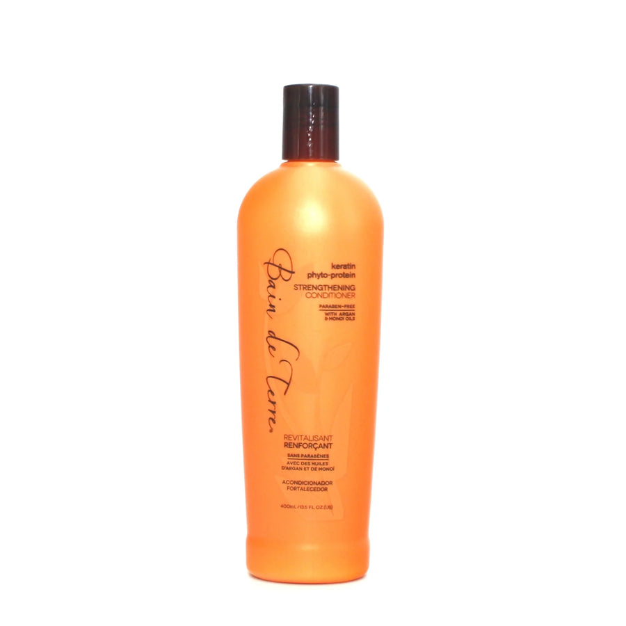 Bain De Terre Keratin Phyto-Protein Strengthening Conditioner image of 13.5 oz bottle
