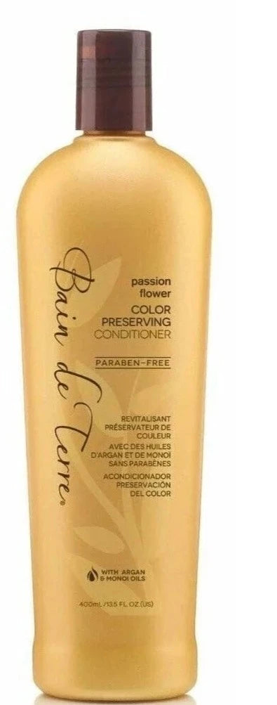 Bain De Terre Passion Flower Color Preserving & Moisturizing Conditioner image of 13.5 oz bottle