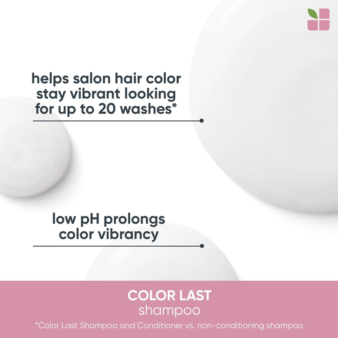 Biolage Colorlast Shampoo and Conditioner Duo Deal shampoo product texture