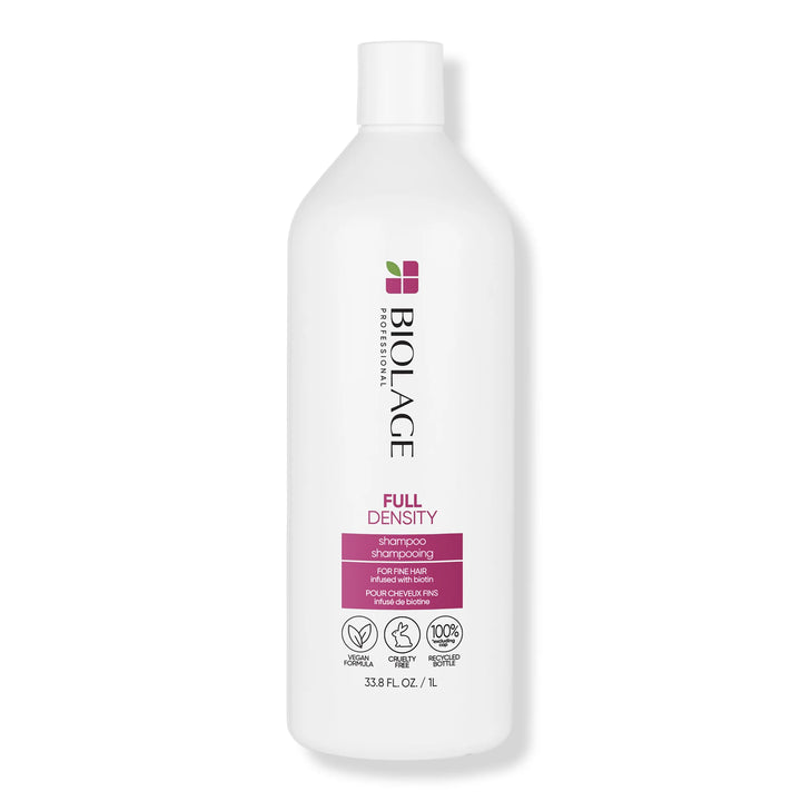 Biolage Full Density Shampoo and Conditioner Liter Duo Deal 33.8 oz shampoo