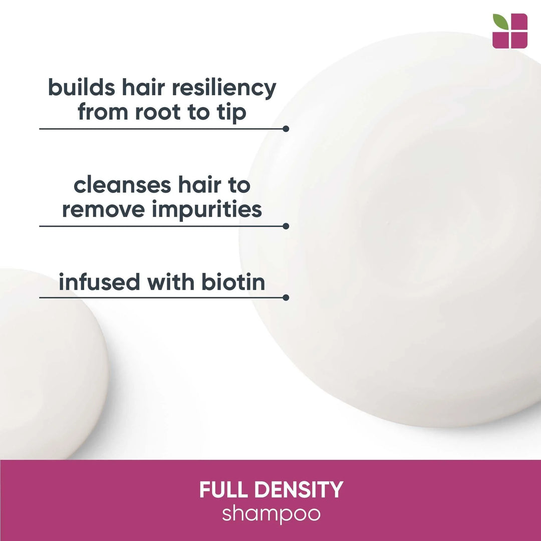 Biolage Full Density Shampoo and Conditioner Liter Duo Deal product benefits