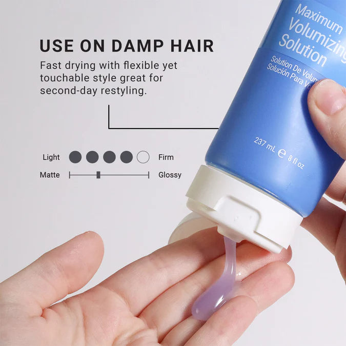 Loma Maximum Volumizing Solution features benefits