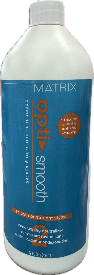 Matrix Opti Smooth Permanent Smoothing System Conditioning Neutralizer Danbury Beauty