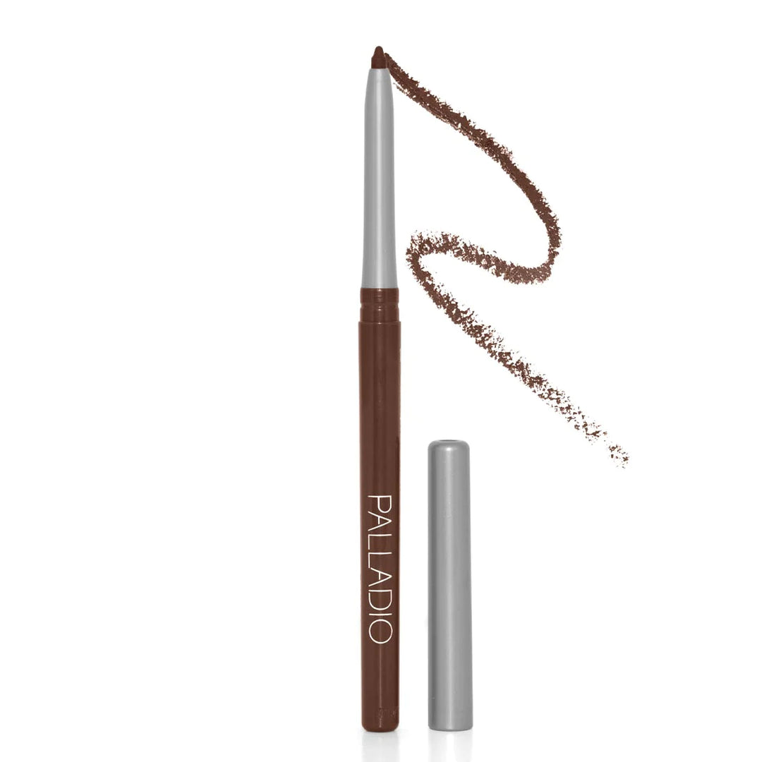 Palladio Retractable Waterproof Eyeliner Brownie