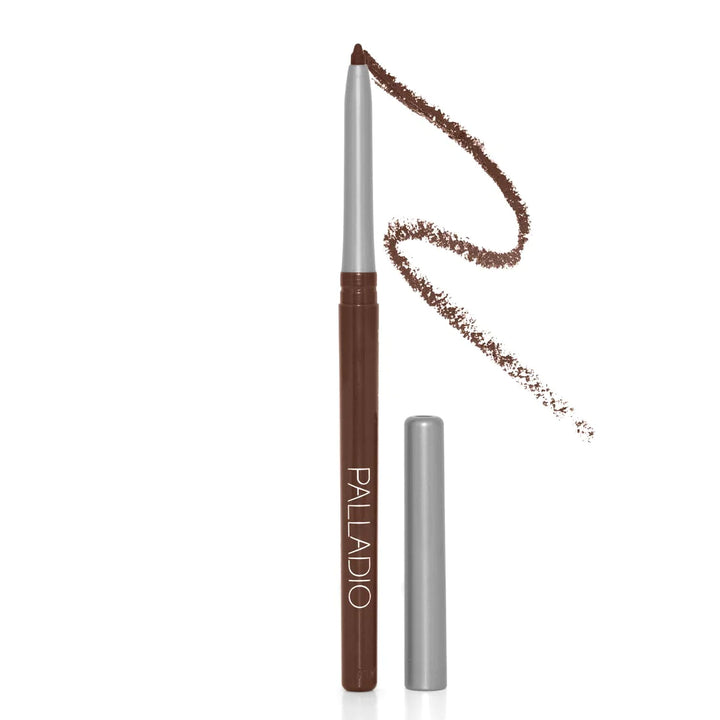 Palladio Retractable Waterproof Eyeliner Brownie