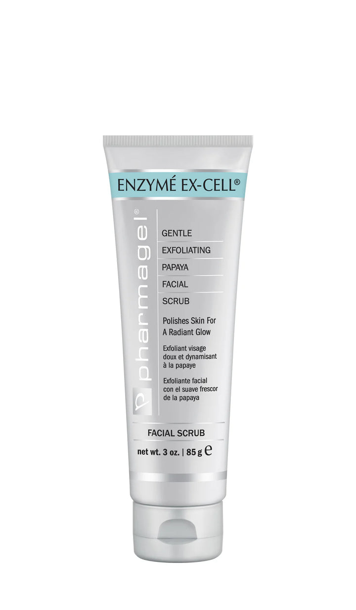 pharmagel enzyme excel facial scrub 3 oz