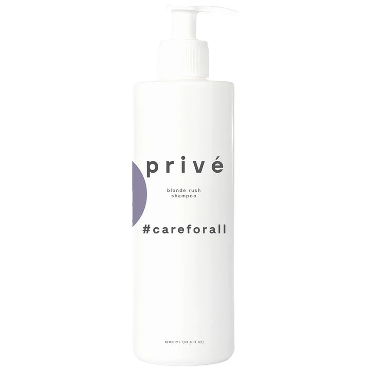 Prive Blonde Rush Shampoo image of 33.8 oz bottle