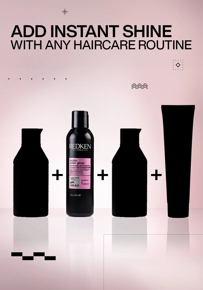 Redken Acidic Color Gloss Activated Glass Gloss Treatment image of product collection