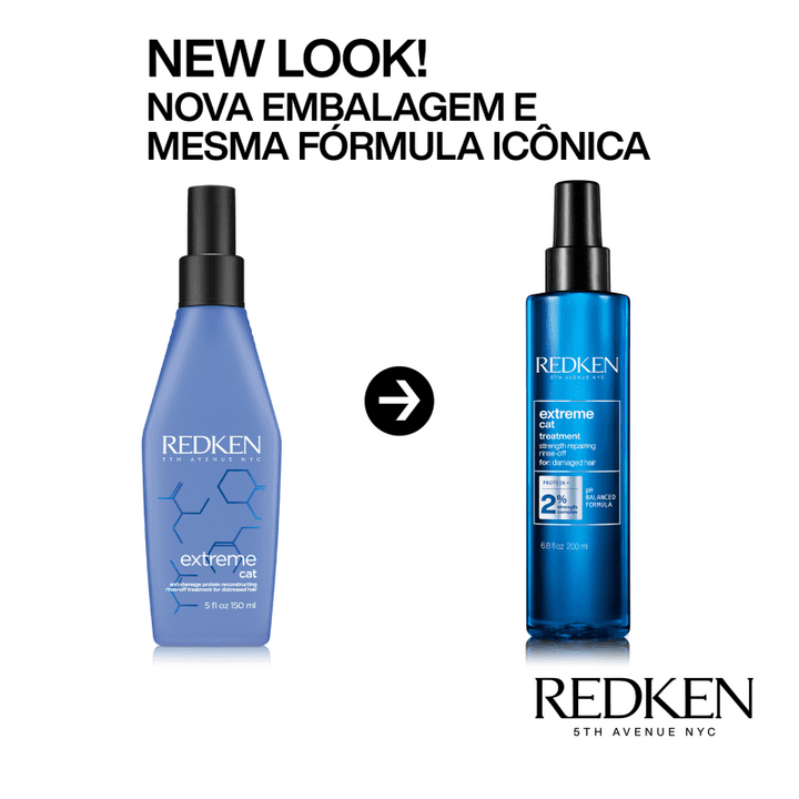 Redken Extreme Anti-Snap Leave-In Treatment image of product packaging change