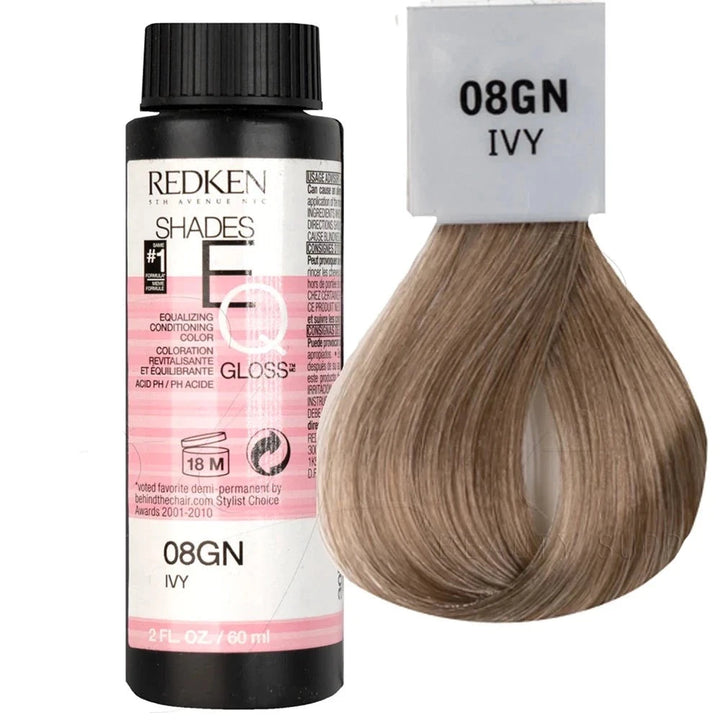 redken shades eq 08gn Ivy 2 oz bottle
