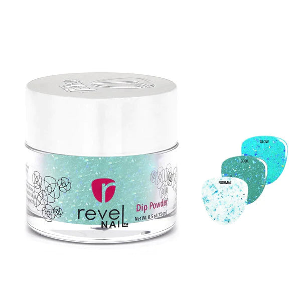 Revel Nail Dip Powder d717 image of high tide