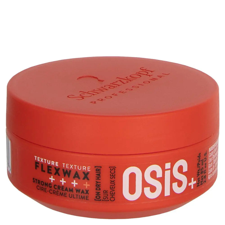 Schwarzkopf Professional OSIS Flexwax Texture Ultra Strong Cream Wax image of 2.8 oz jar