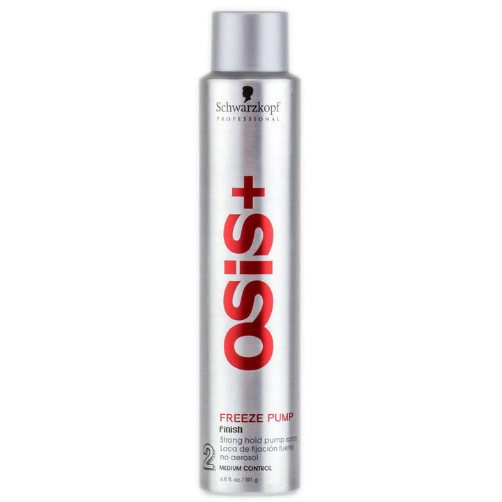 Schwarzkopf Professional OSIS Freeze Super Hold Pump Spray image of 6.8 oz bottle