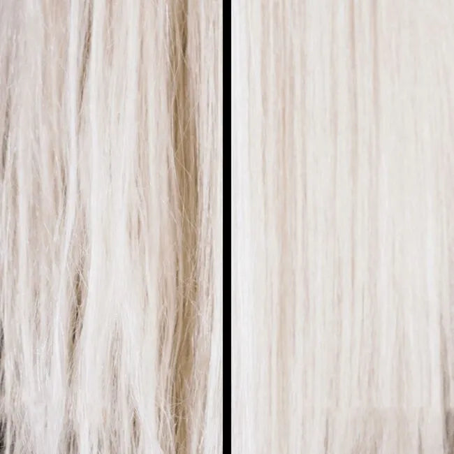 Sebastian No Breaker Leave-in Bonding Spray model before and after