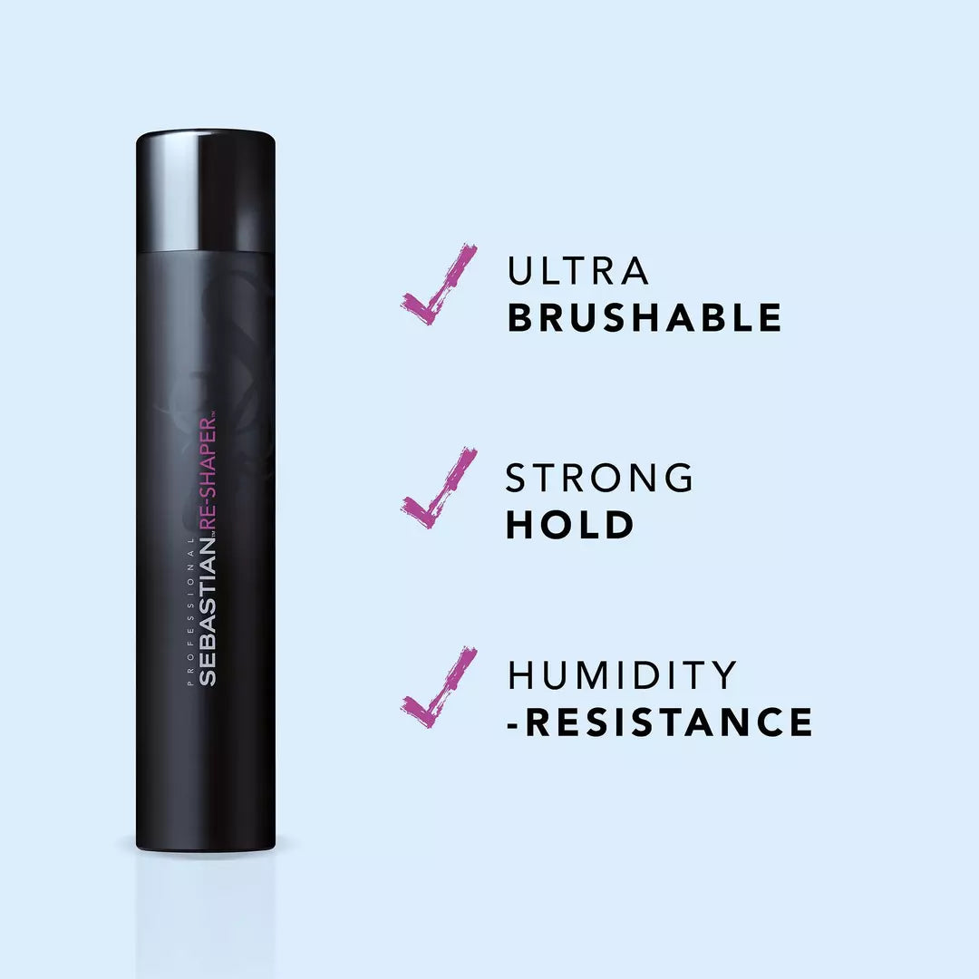 Sebastian Re-Shaper Hairspray picture of features