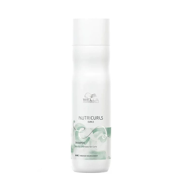 Wella Nutricurls Shampoo 8 oz bottle