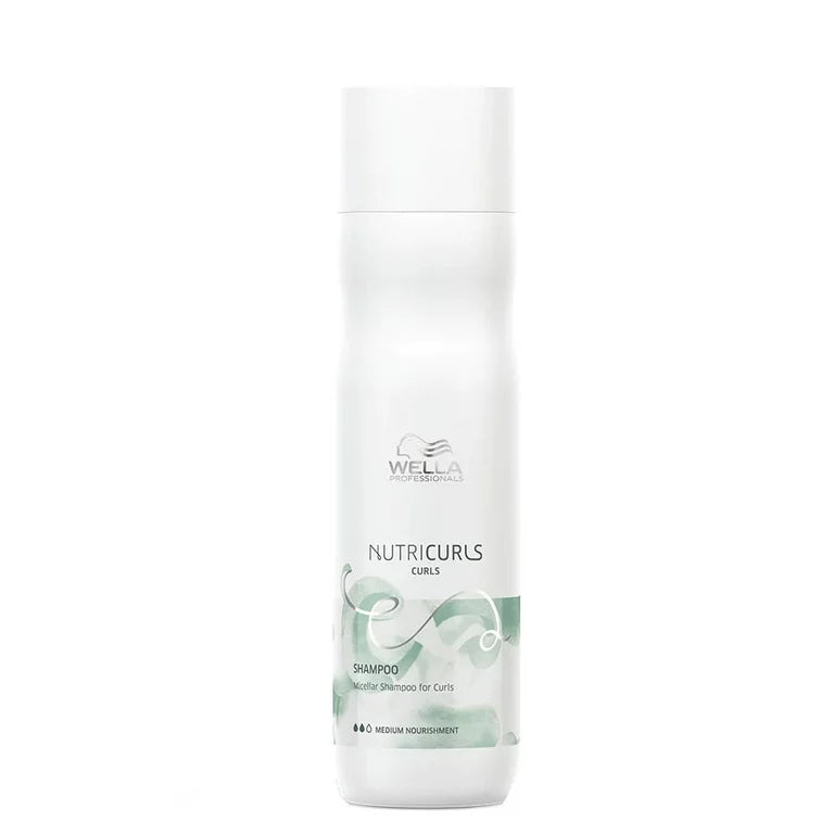 Wella Nutricurls Shampoo 8 oz bottle
