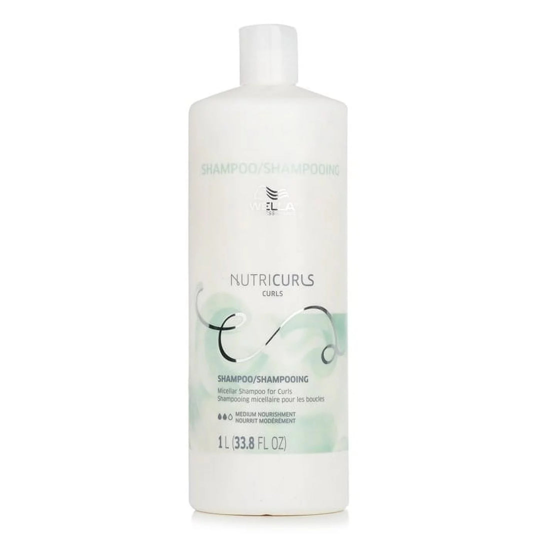 Wella Nutricurls Shampoo 33.8 oz bottle