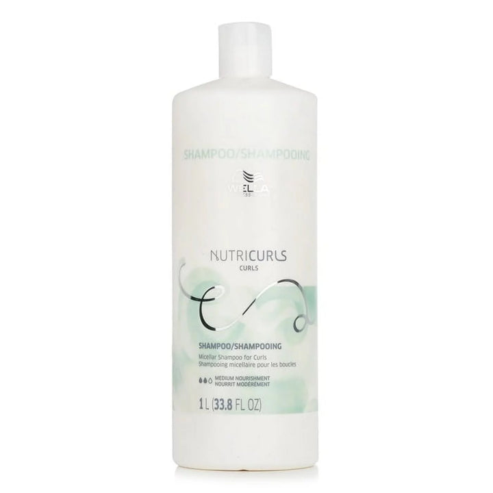 Wella Nutricurls Shampoo 33.8 oz bottle