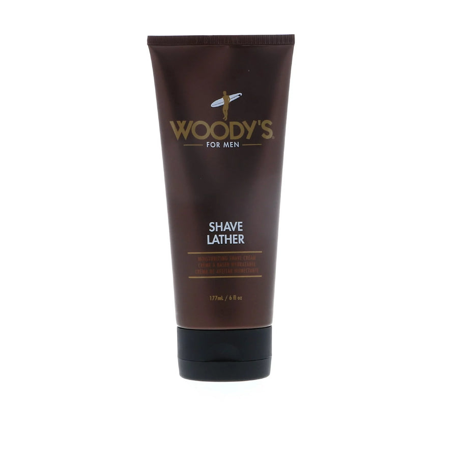 Woody's Shave Lather image of 6 oz bottle