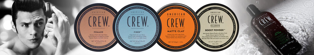 American Crew Category Header and Product Banner