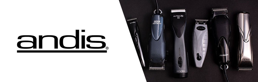 Andis Professional Category Header and Product Line up