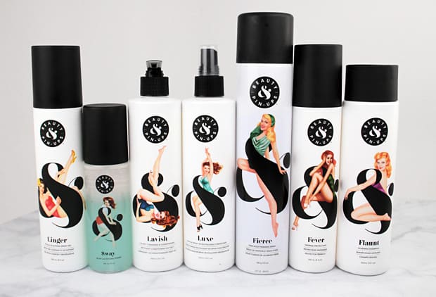 Beauty & Pin Ups Category Header and Product Line up