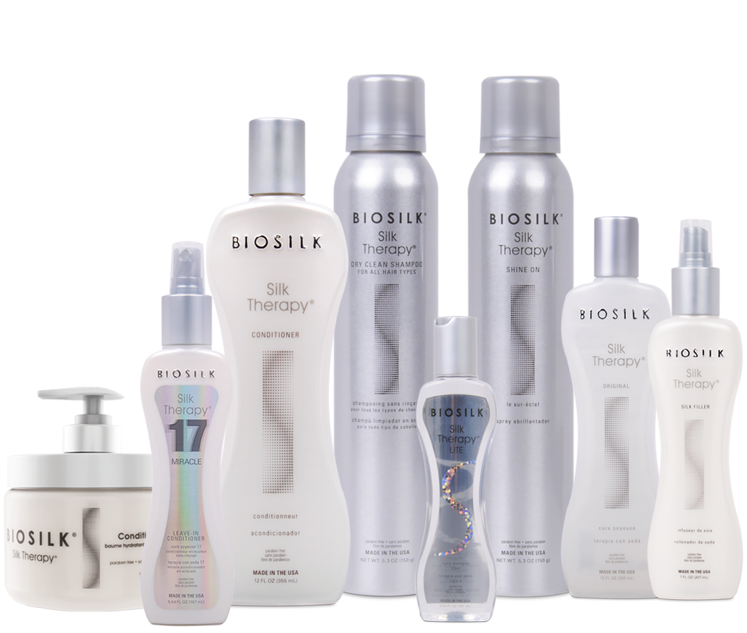 BioSilk Category Header and Product Line up