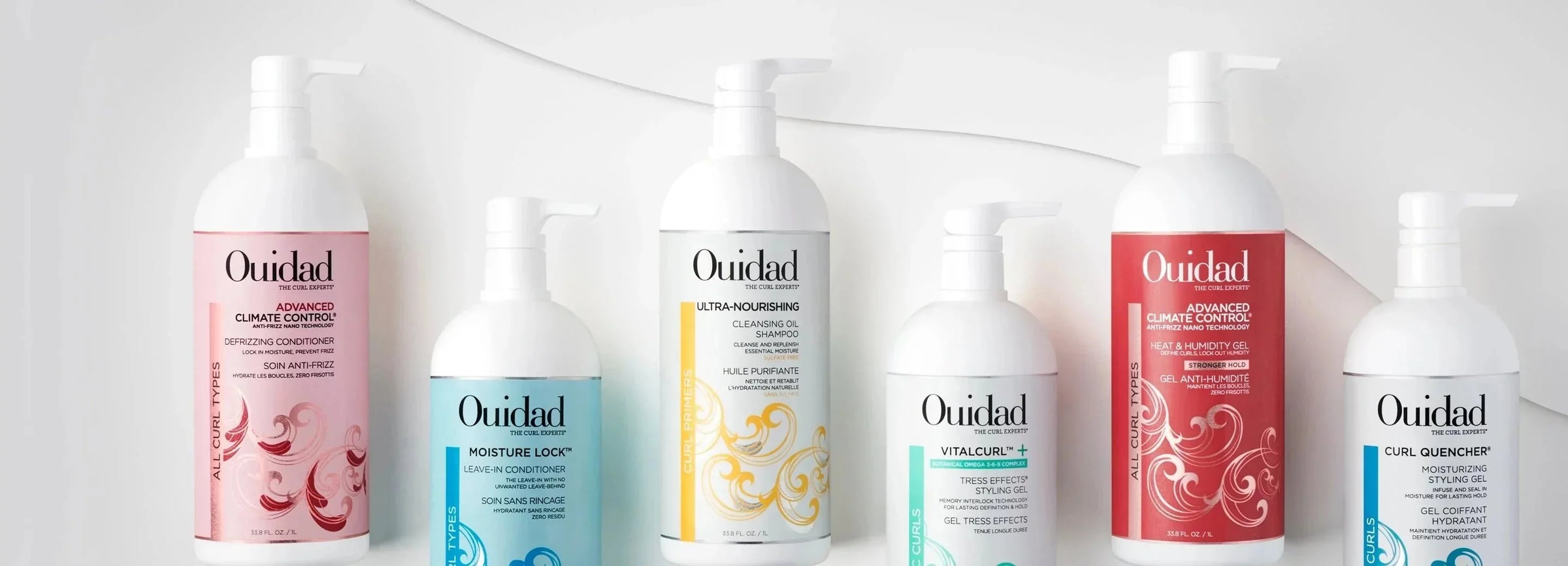 Ouidad Category Header and Product Banner