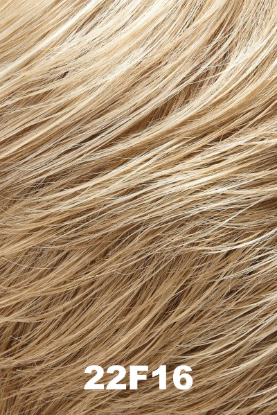 22F16 (Pina Colada) | Light ash blonde & light natural blonde blend with light natural blonde nape.