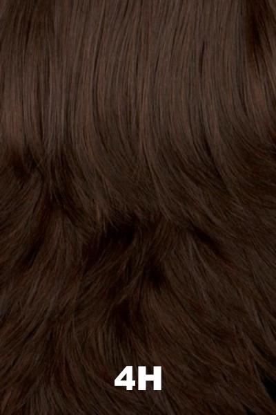Henry Margu Temptation Clip-On Hairpiece 4H | Medium Dark Brown w/ Medium Brown highlights