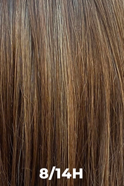 8/14H | Medium & Dark Brown w/ Dark Blonde & subtle Auburn highlights