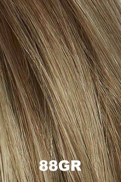 88GR | Golden Wheat Blonde w/ Dark Blonde Undertones and Gradient Root