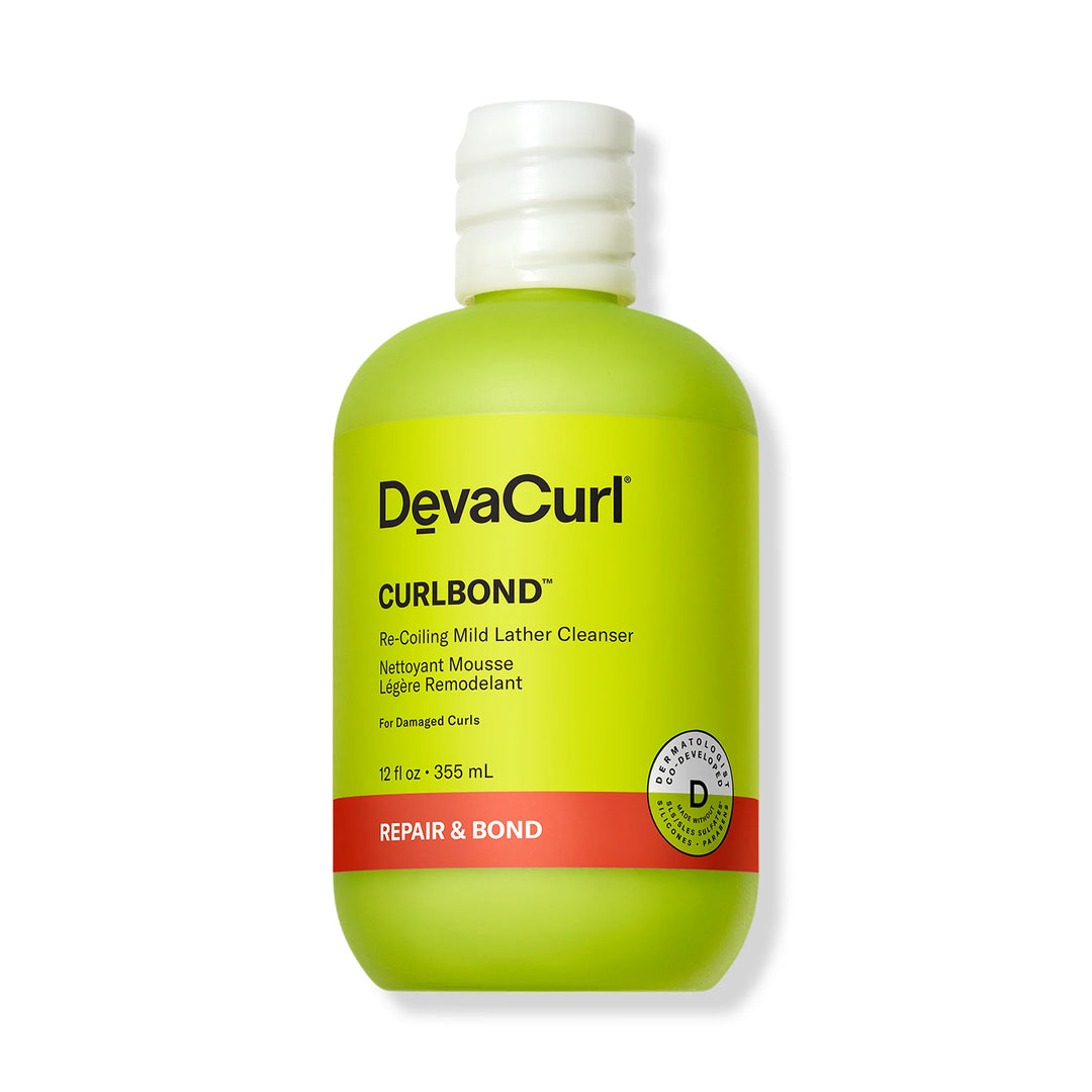 Deva Curl Curl Bond Re-Coiling Mild Lather Cleanser 12 oz bottle
