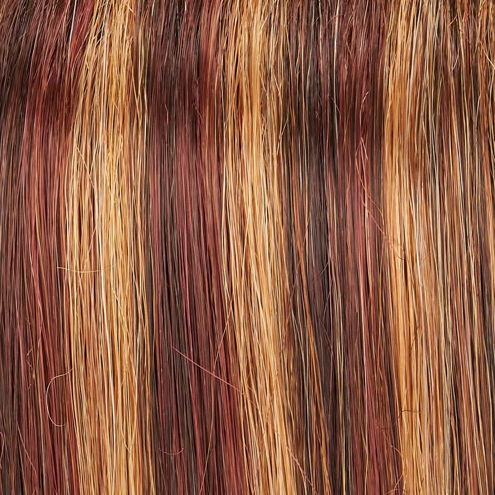 32F (Cherry Creme) | Med Red & Med Red-Gold Blonde Blend w/ Med Red Nape