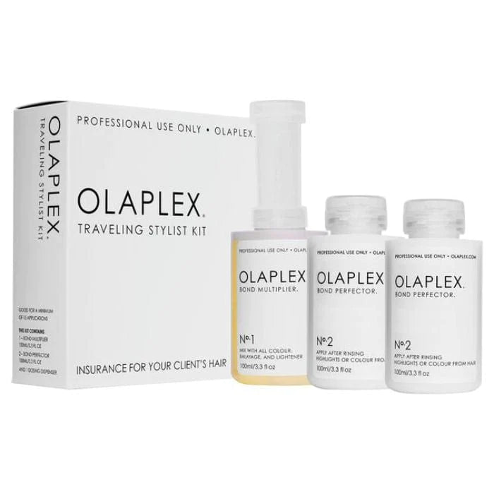 Olaplex Traveling Stylist Kit image of 2.2 oz bottles of number 1 and number 2