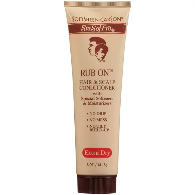 Soft Sheen Carson StaSof-Fro Rub On Hair and Scalp Conditioner