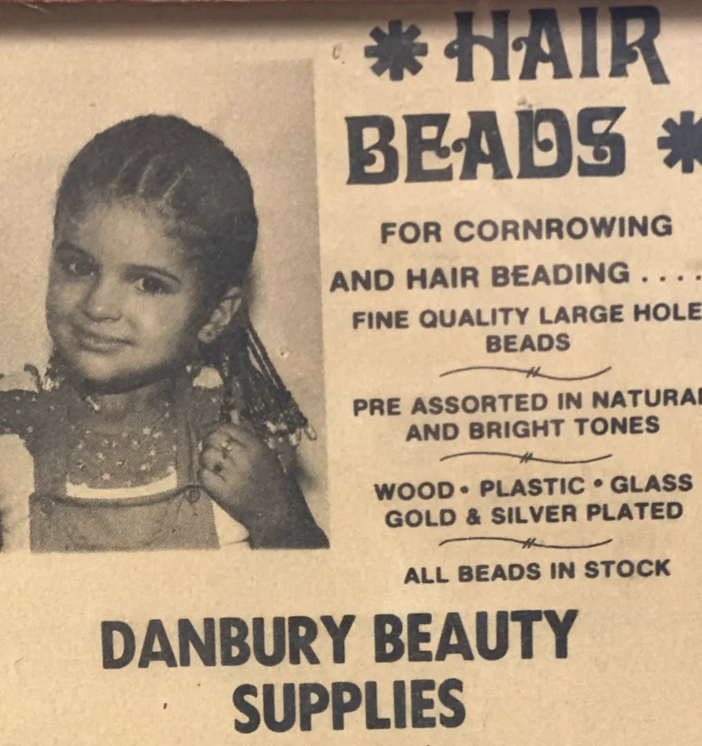 1981 newspaper ad for Danbury Beauty