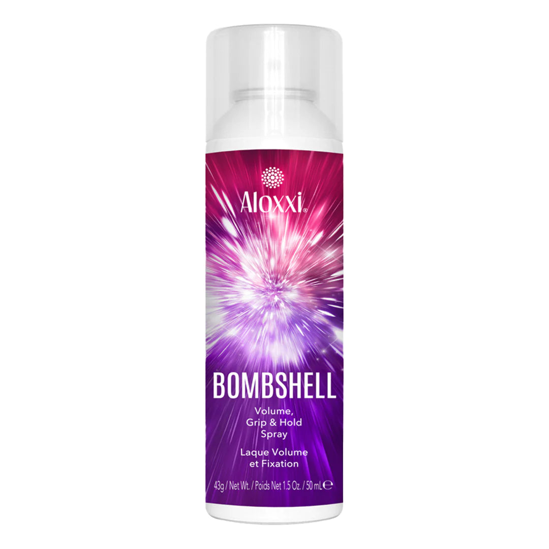 Aloxxi Bombshell Volume Grip & Hold Spray image of 1.5 oz bottle