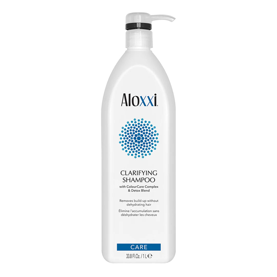 Aloxxi Clarifying Shampoo image of 33.8 oz bottle