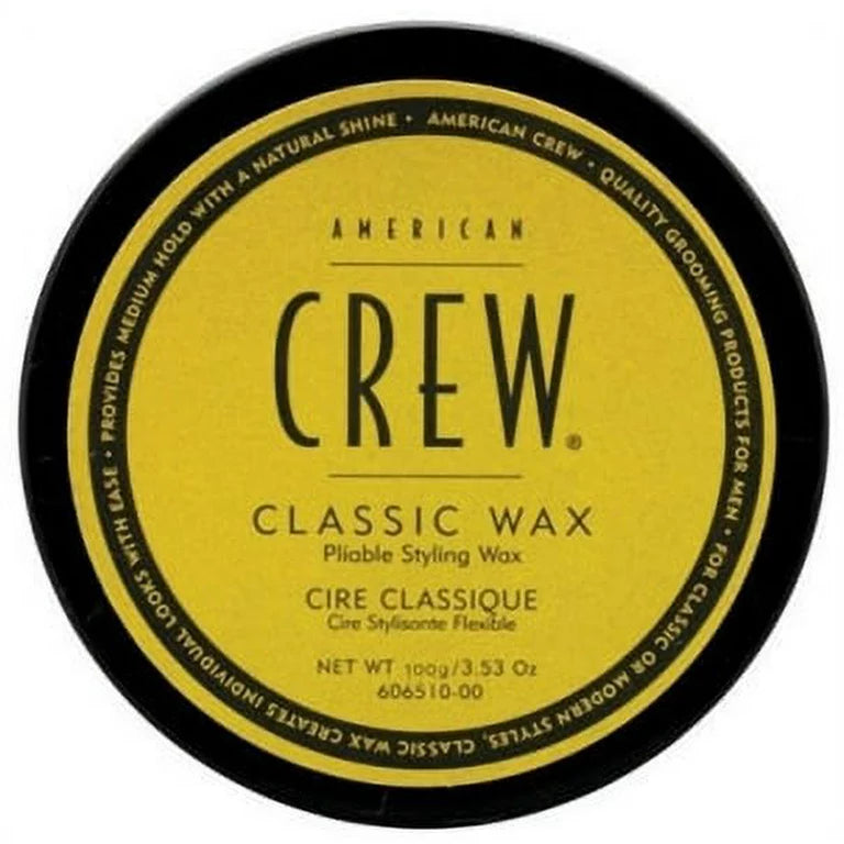 American Crew Classic Wax image of 3.35 oz wax jar