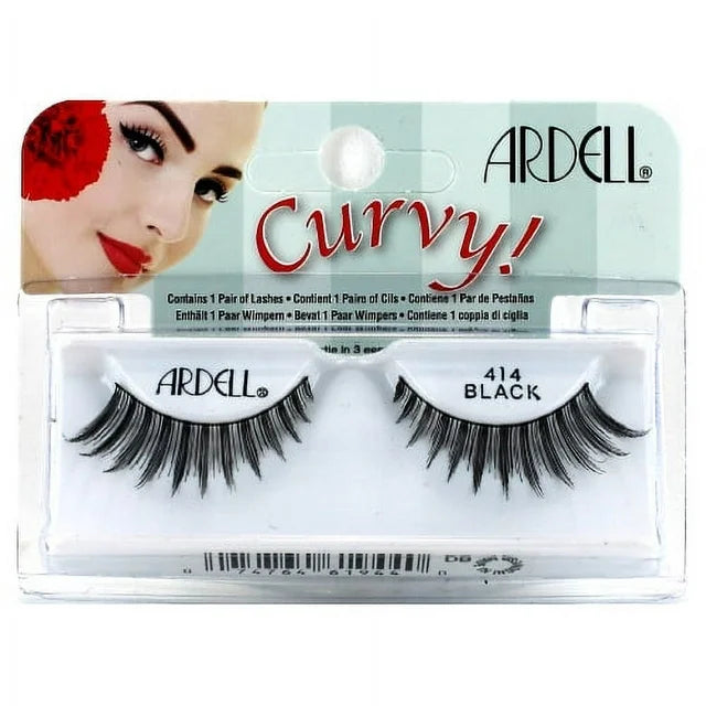 Ardell Professional Curvy Collection 414 black