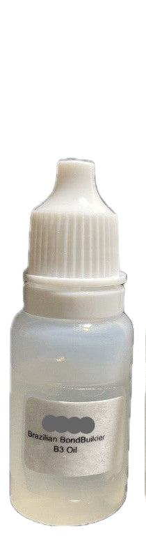 One small bottles with labels on a white background, containing 10z of b3 Bond Builder