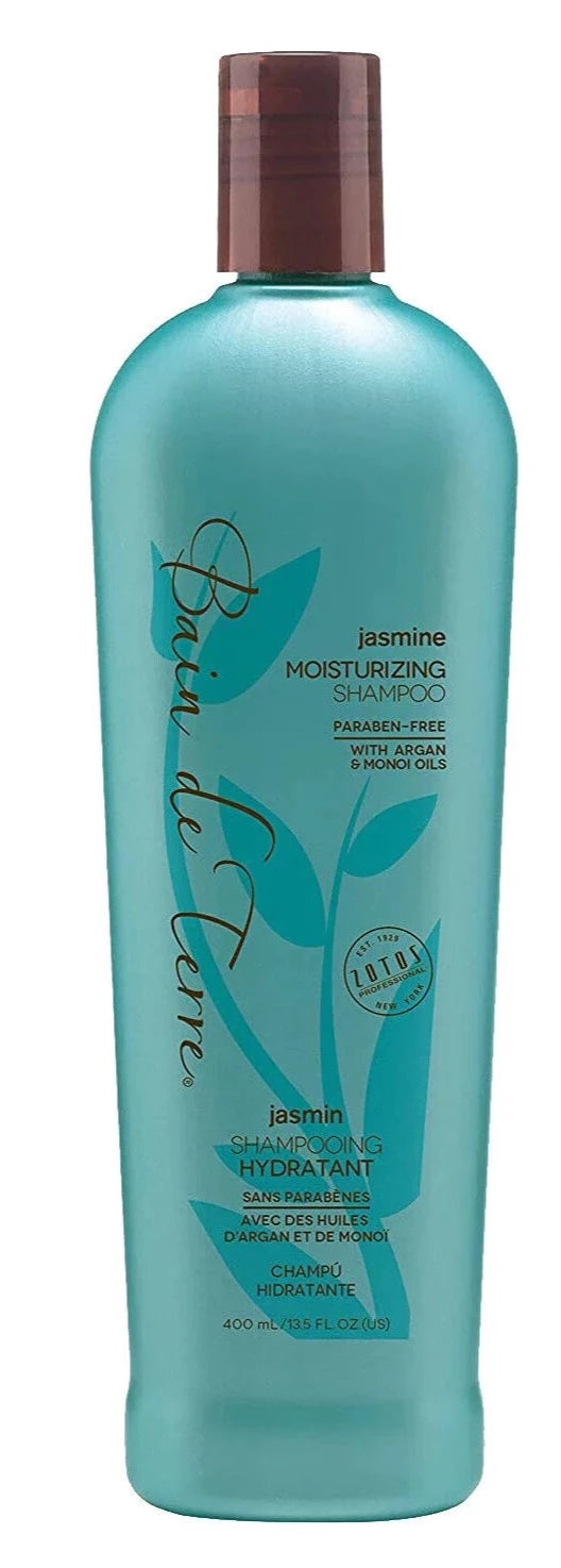 Bain De Terre Jasmine Moisturizing Shampoo image of 13.5 oz bottle
