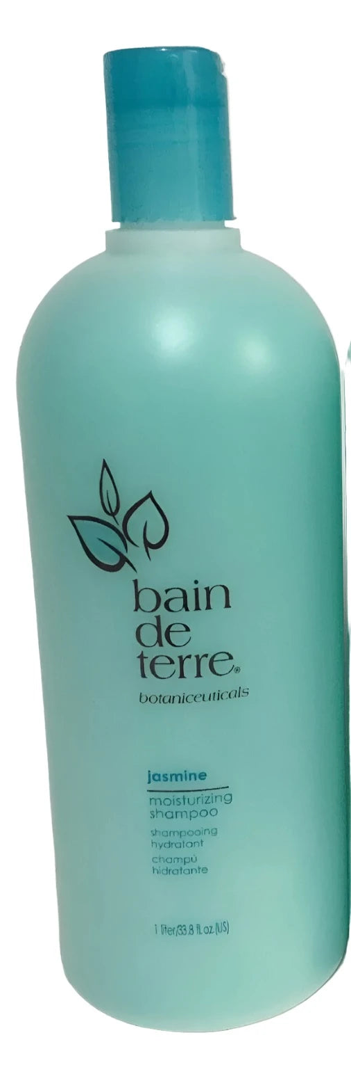 Bain De Terre Jasmine Moisturizing Shampoo 33.8 oz bottle