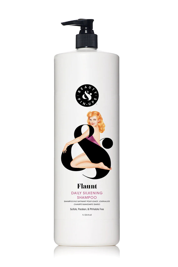 Beauty & Pin Ups Silkening Shampoo image of 33.8 oz bottle
